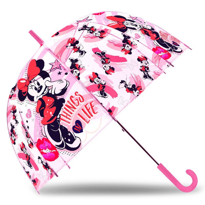 Paraguas automatico Minnie 45cm — nauticamilanonline