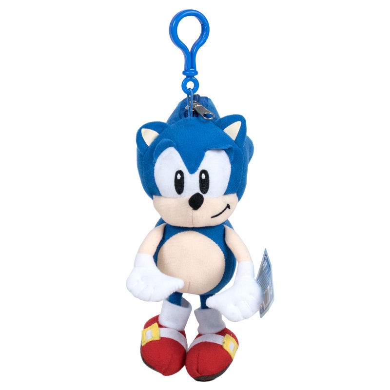 Portachiavi in peluche Sonic The Hedgehog 20 cm — nauticamilanonline