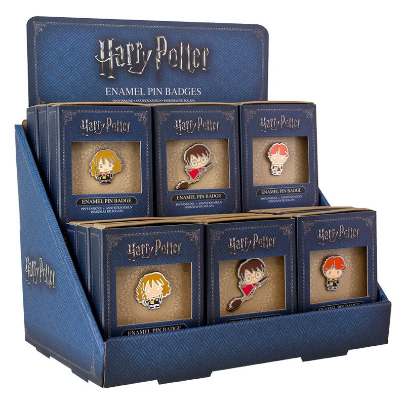 Set 4 Pin Harry Potter Surtido 