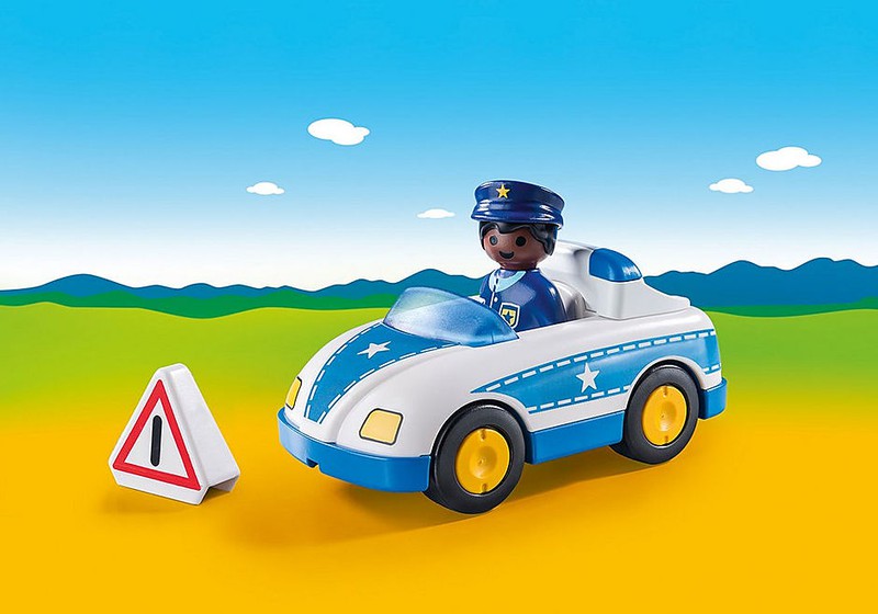 Playmobil 1.2.3 voiture de police — nauticamilanonline