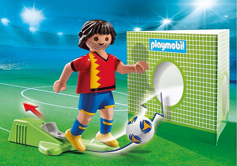 Joueur de football Playmobil Sports - Espagne — nauticamilanonline