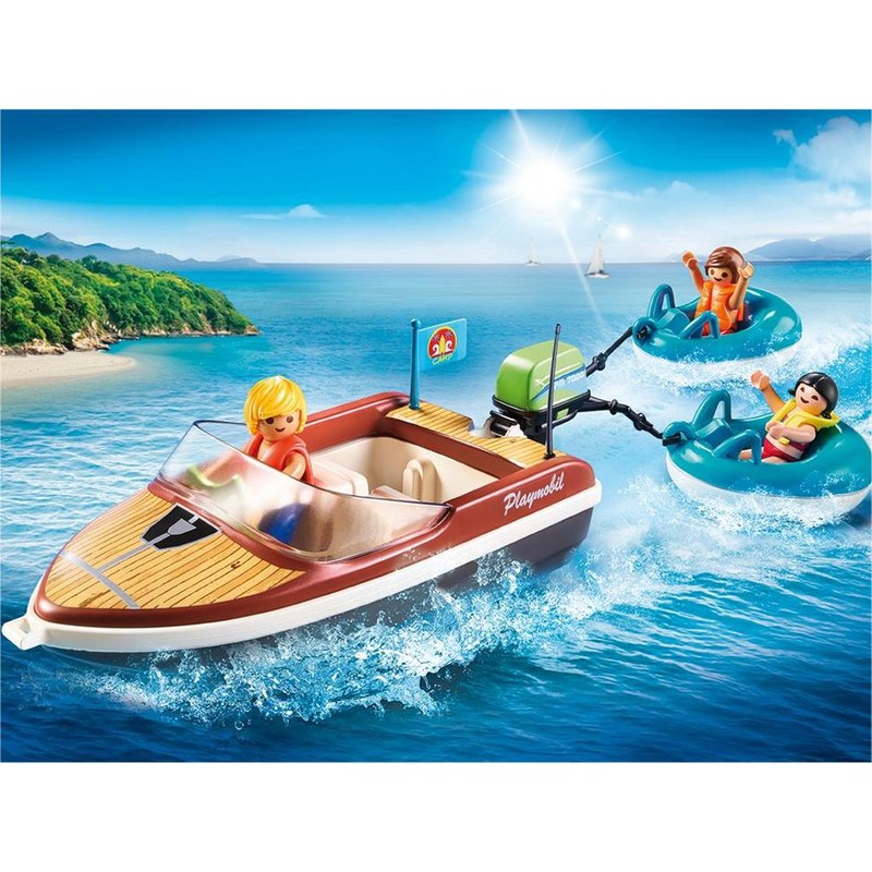 Playmobil family fun boat with nauticamilanonline