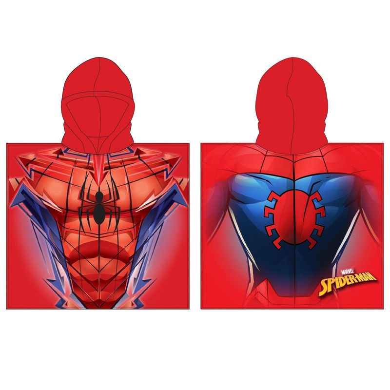 Asciugamano poncho Marvel Spiderman 