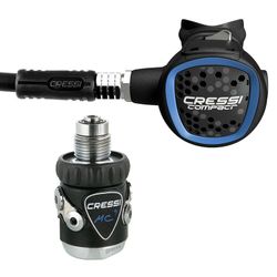 Erogatore Cressi XS Compact Blu - MC9 Din 300