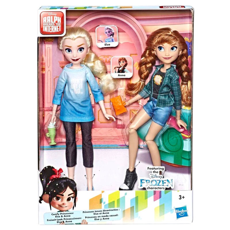 Bonecas Frozen kit c/2 Anna e Elsa