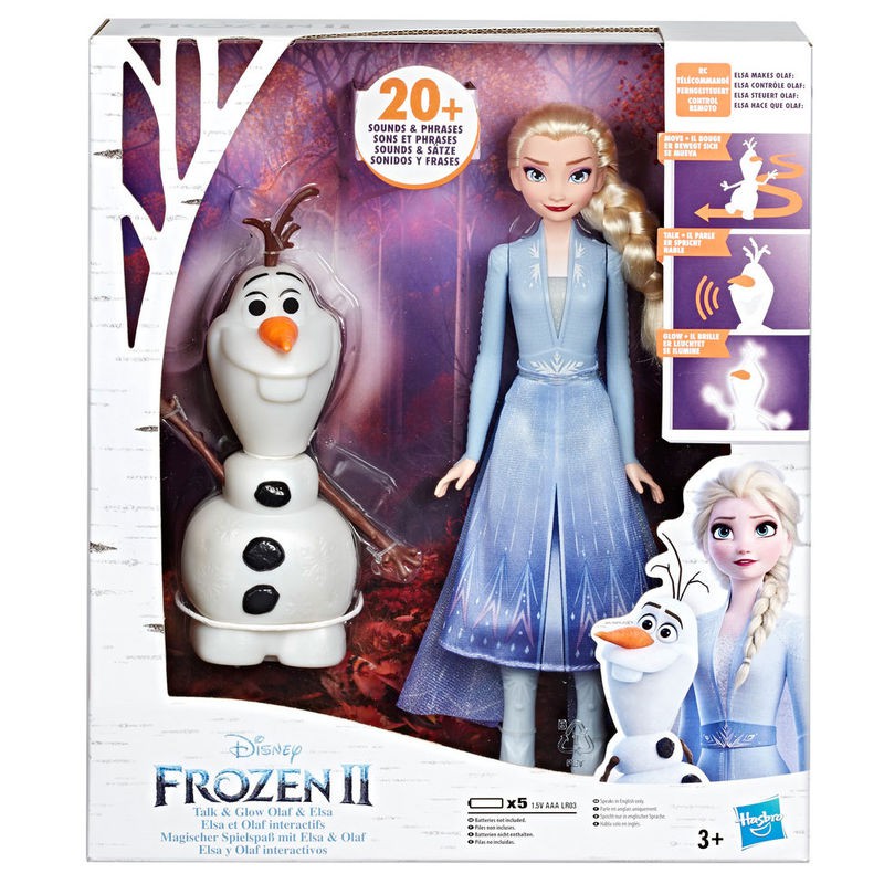 Idear Volver a disparar usted está Set muñeca Elsa y Olaf Frozen 2 Disney interactivos — nauticamilanonline