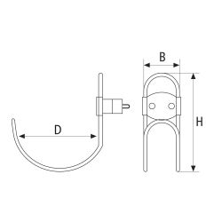Soporte Aro Salvavidas
