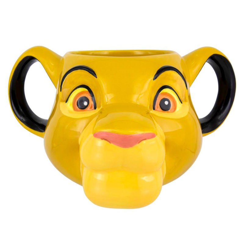 Disney Parks - Taza de café con sonrisa de cara de Simba