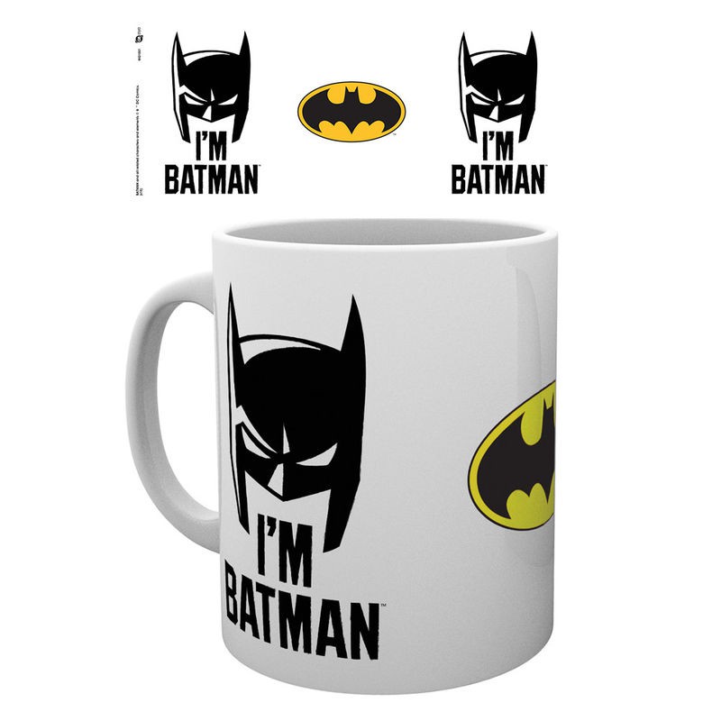 Tazza di Batman I'm Batman Cowl DC — nauticamilanonline