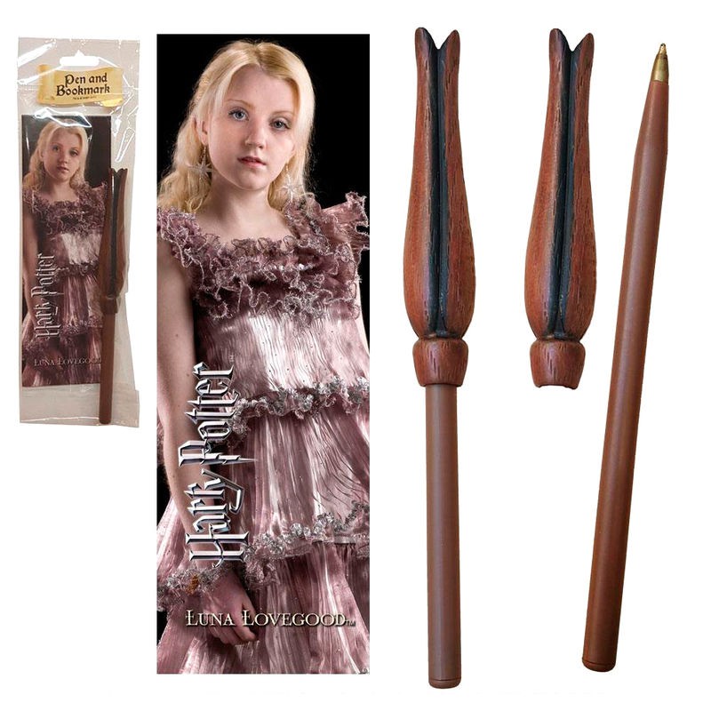 Porte Stylo Baguette et Signet Luna Lovegood